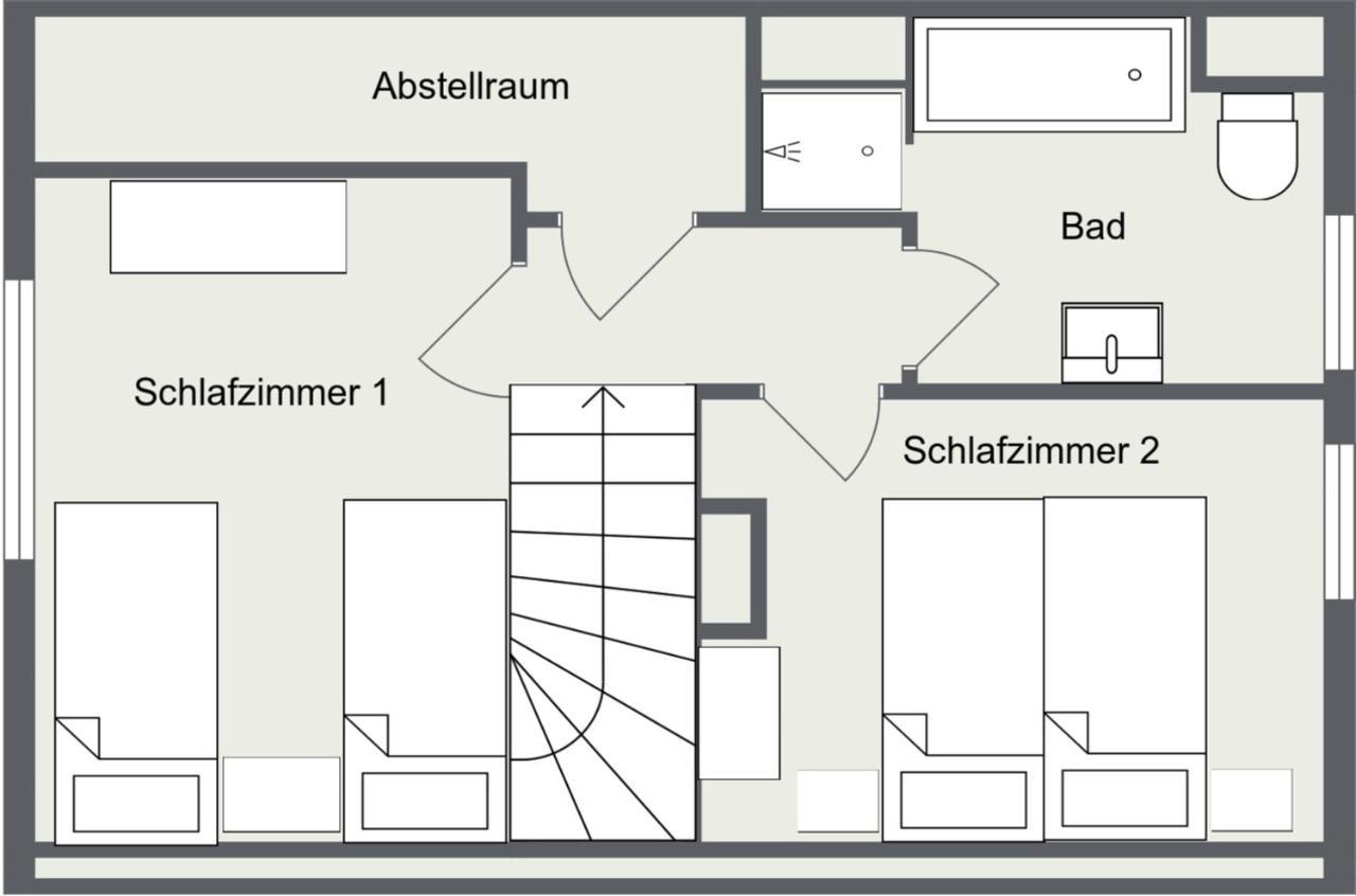 Osten Ferienhaus Gartenstrasse מראה חיצוני תמונה